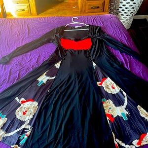 Large Rosegal Cat Christmas Dress